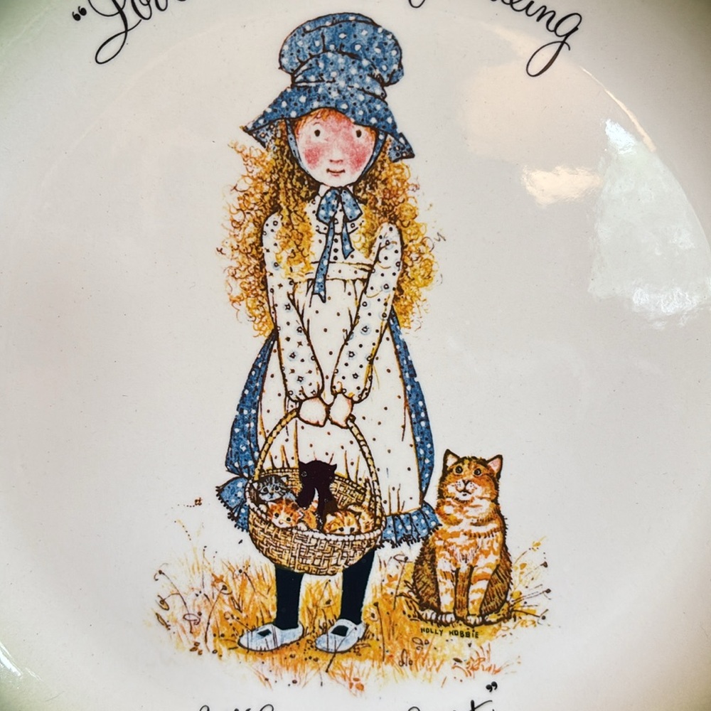 Holly Hobbie Plate - Picture 3 of 8